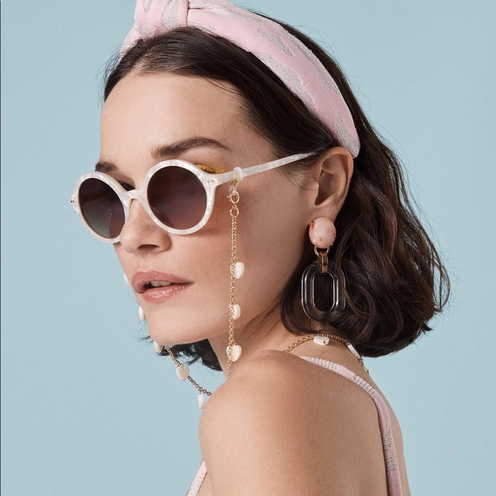 Lele Sadoughi Pearl Sunglasses